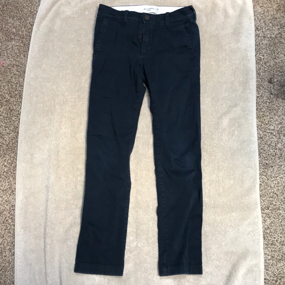 Abercrombie kids Slim 11/12 navy blue pants